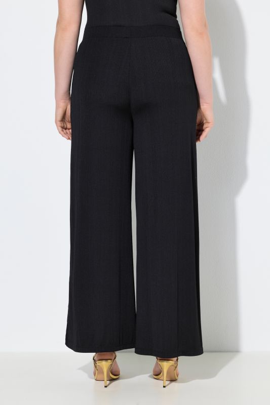 Textured Jersey Knit Pants