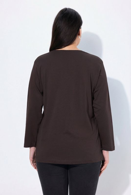Back To Basics V-Neck Relaxed Fit Cotton Tee