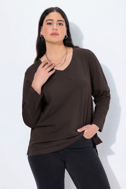 Back To Basics V-Neck Relaxed Fit Cotton Tee
