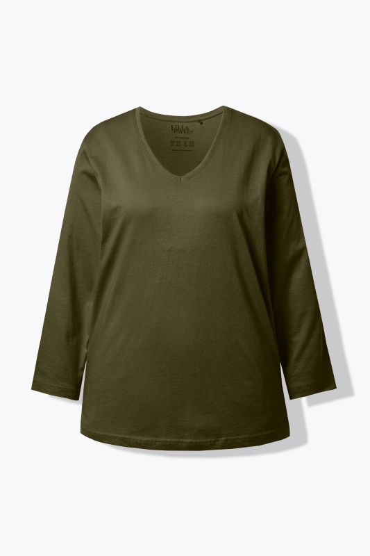 Back To Basics V-Neck Relaxed Fit Cotton Tee