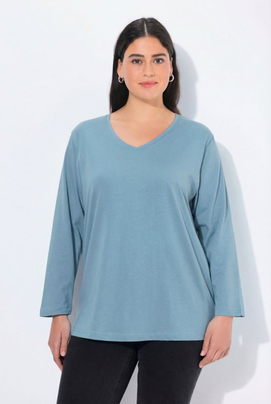 Back To Basics V-Neck Relaxed Fit Cotton Tee