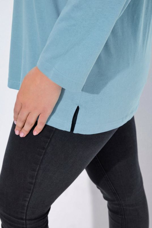 Back To Basics V-Neck Relaxed Fit Cotton Tee