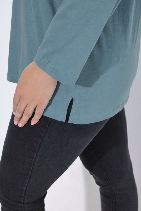 Back To Basics V-Neck Relaxed Fit Cotton Tee