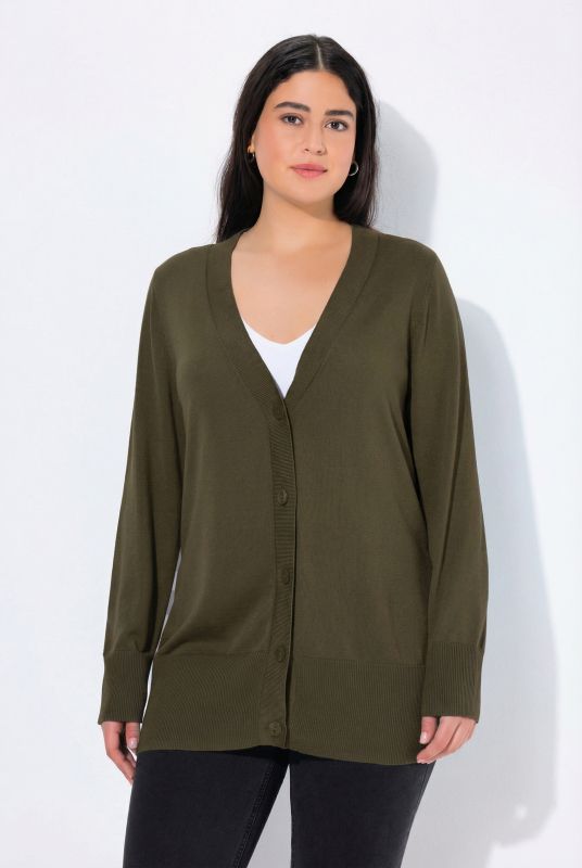 Classic Button Cardigan Sweater