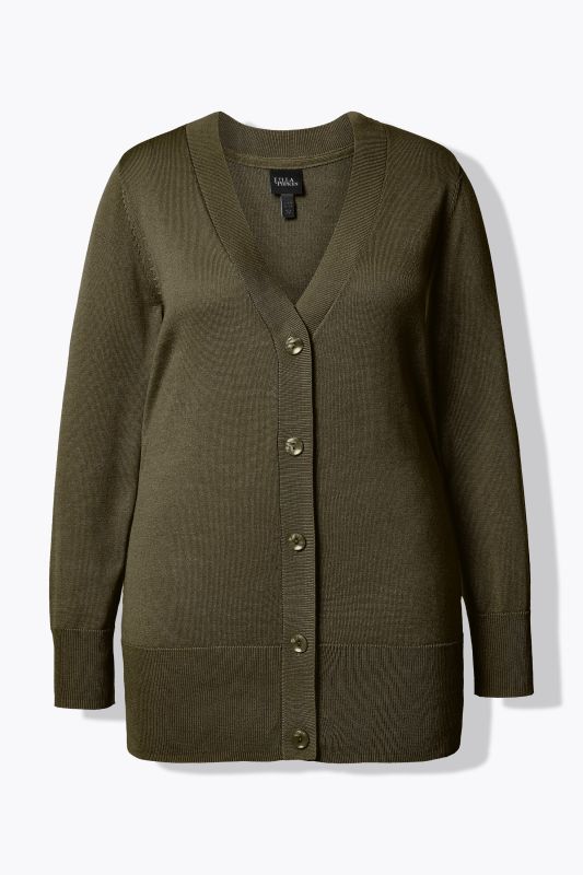 Classic Button Cardigan Sweater
