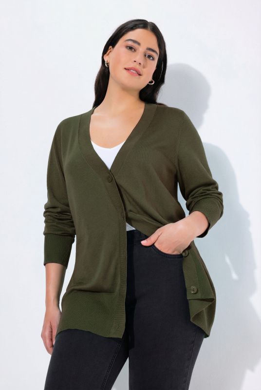 Classic Button Cardigan Sweater