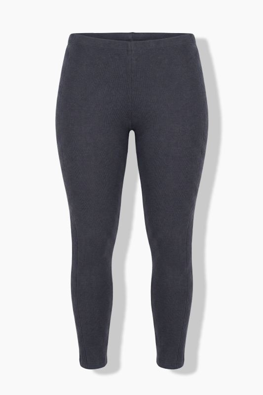 Side Stripe Elastic Waist Stretch Knit Lounge Leggings