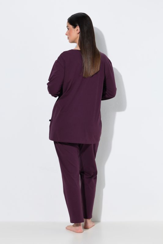 Satin Pocket Pajama Set