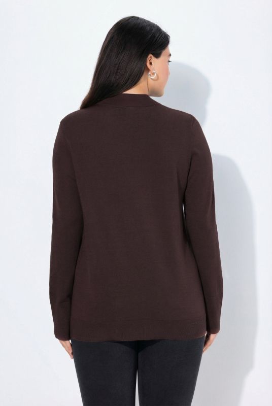 Long Sleeves Mock Turtleneck Sweater