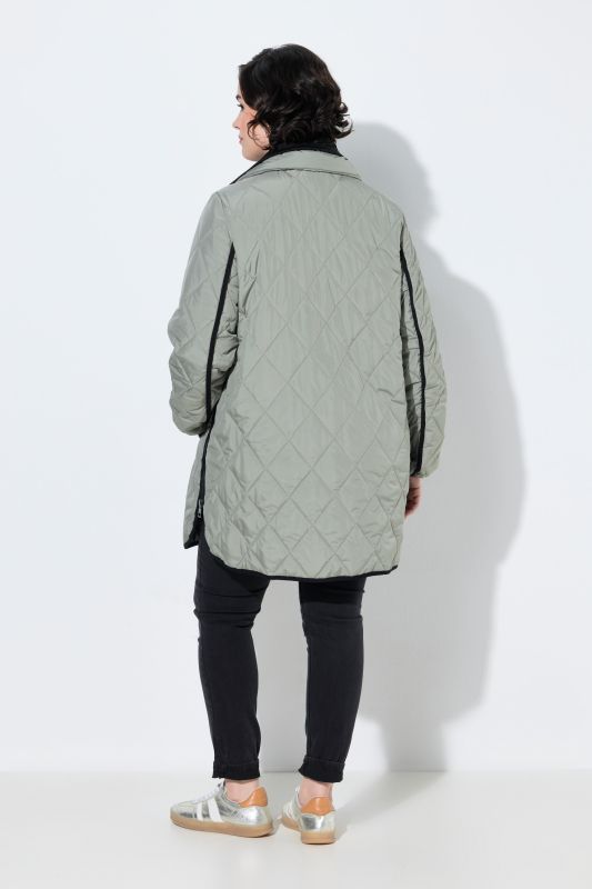 HYPRAR Quilted Longline Rain Jacket