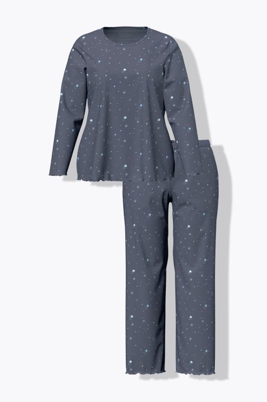 Star Print 2-Piece Pajama Set