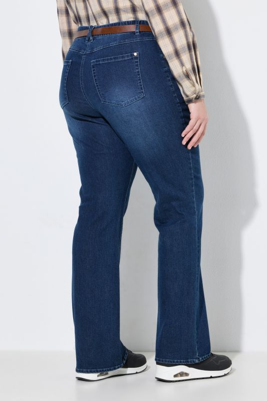 Дънки Marie bootcut с тесен колан