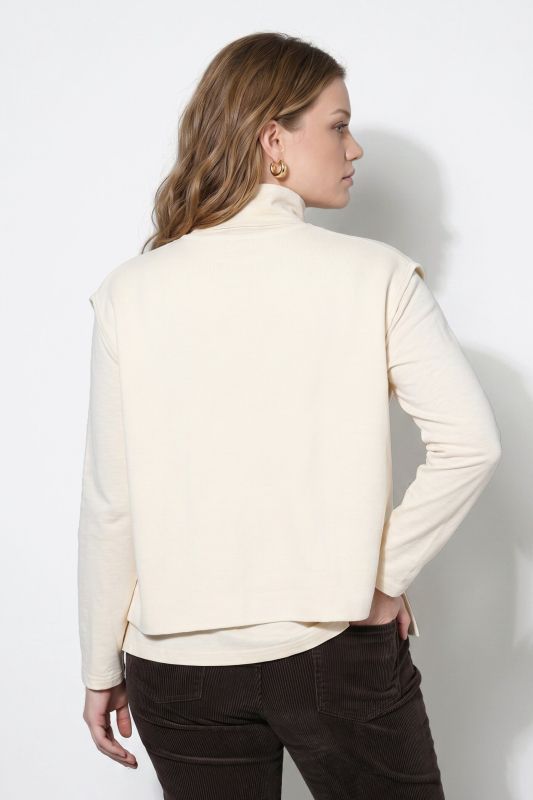 Eco Cotton Milano Knit V-Neck Sweater Vest