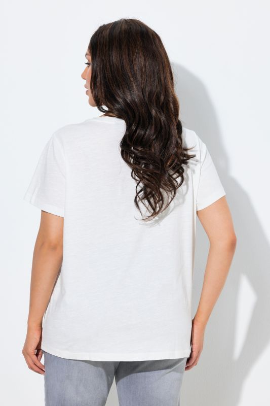 Plant Power Short Sleeve V-Neck Tee