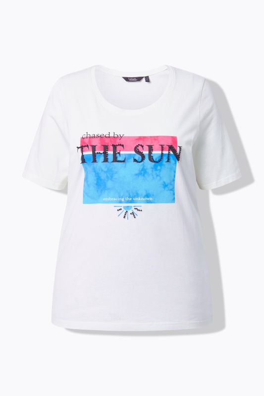 Chased By The Sun Beaded Graphic Tee