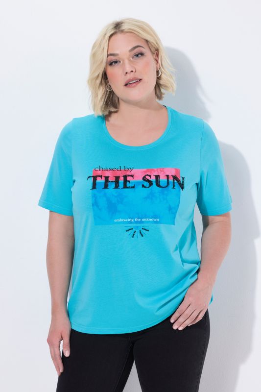 Chased By The Sun Beaded Graphic Tee