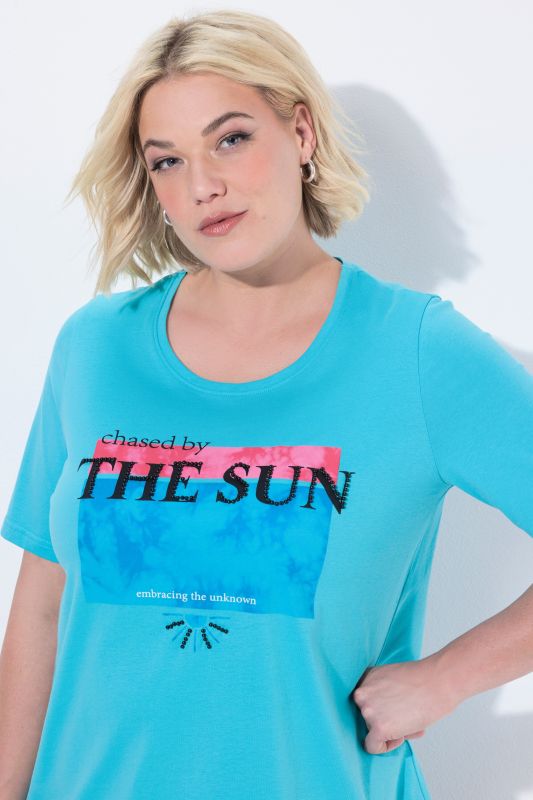 Chased By The Sun Beaded Graphic Tee