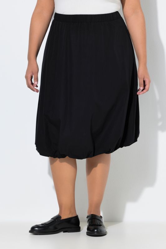 Poplin Elastic Hem Skirt