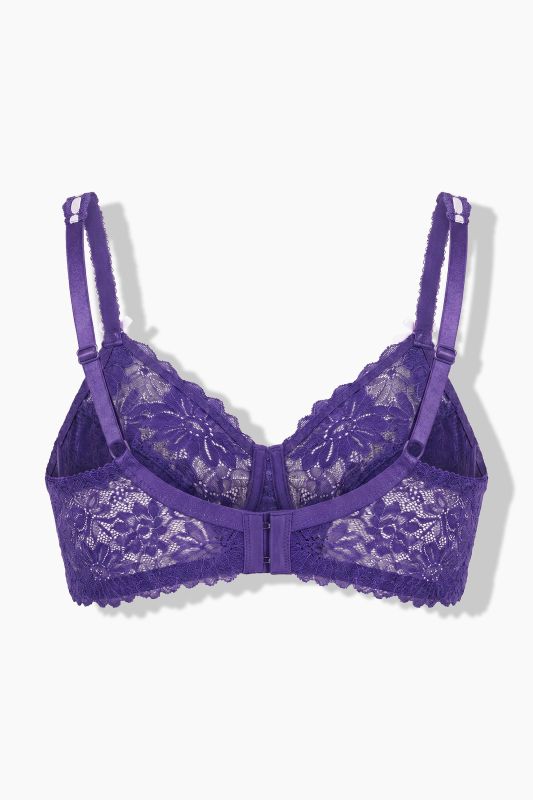 TruYou Floral Lace Underwire-Free Bralette
