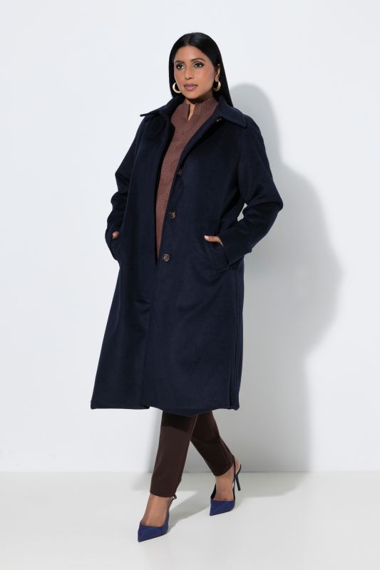 Wool Blend Coat