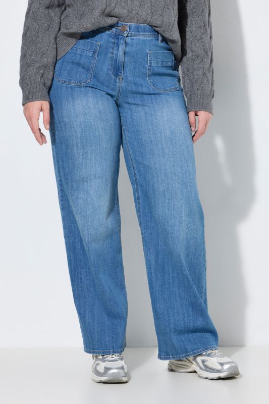 Extra Wide Stretch Fit Jeans