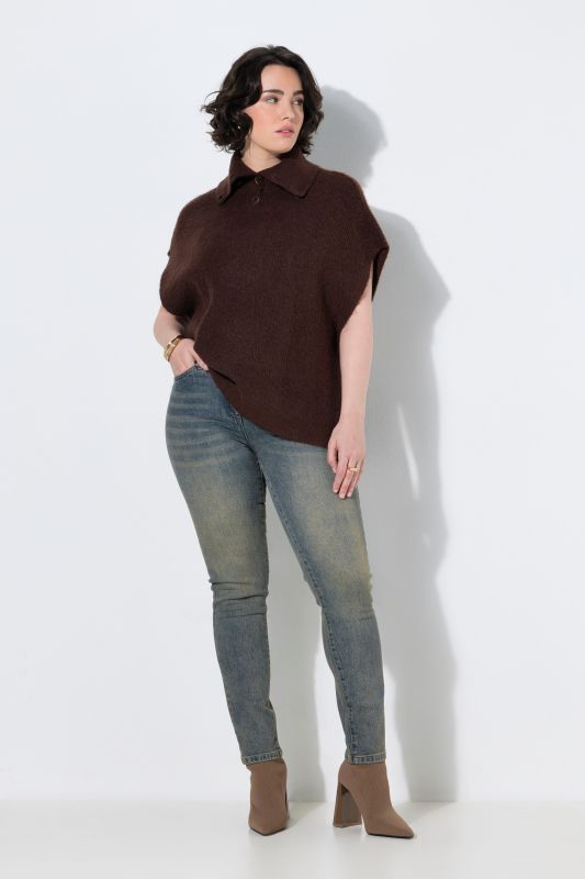Vintage Wash Stretch Fit Jeans