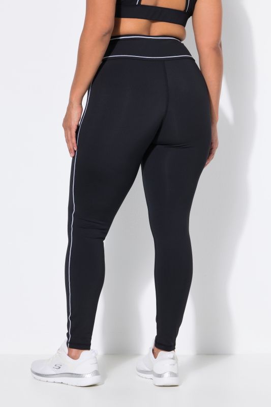 Contrast Piping Performance Leggings