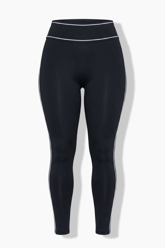 Contrast Piping Performance Leggings