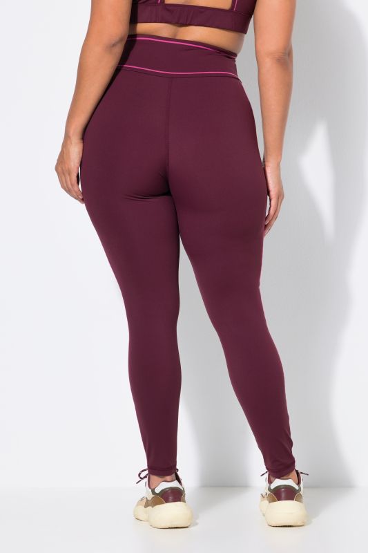 Contrast Piping Performance Leggings