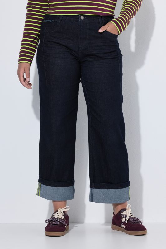 Wide Leg Comfort Waist Jeans