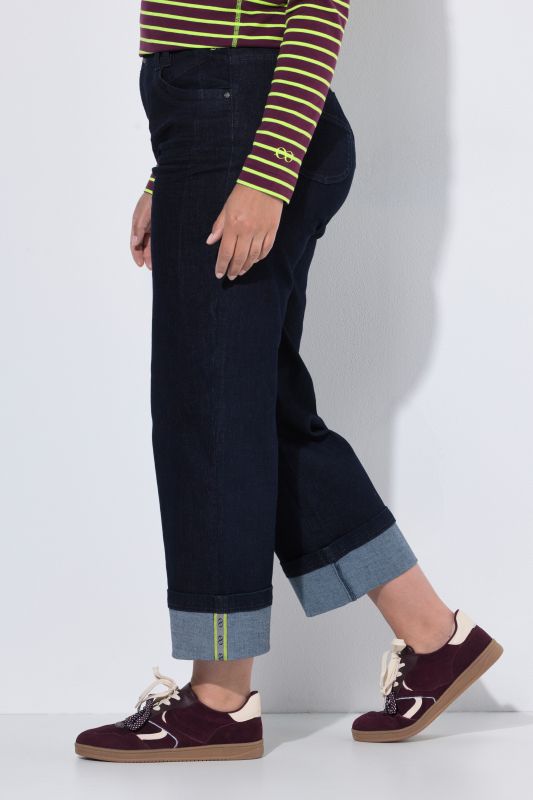 Wide Leg Comfort Waist Jeans