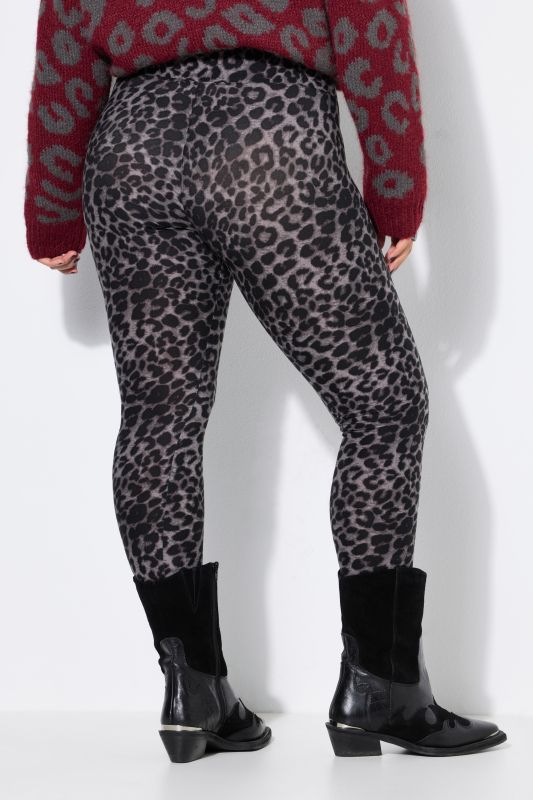 Leopard Print Cropped Leggings