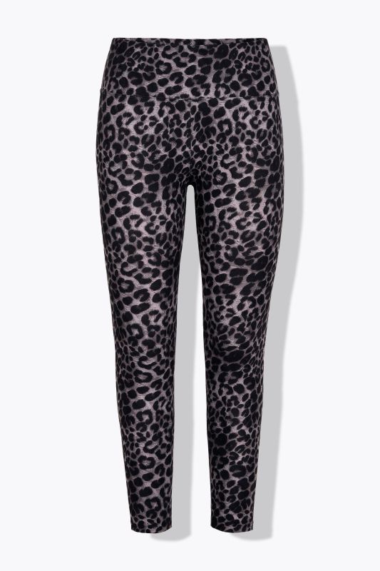 Leopard Print Cropped Leggings