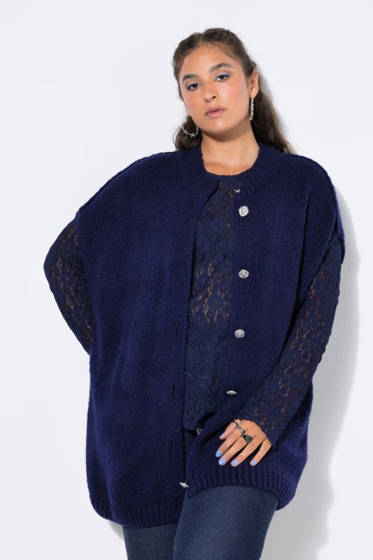 Knit Cap Sleeve Cardigan
