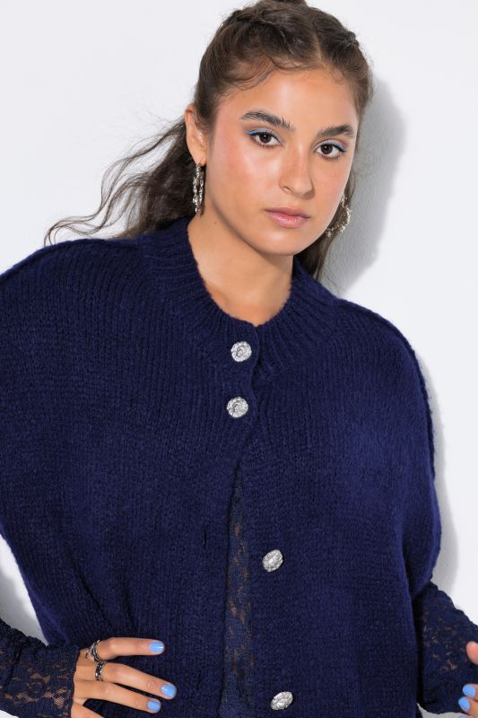 Knit Cap Sleeve Cardigan