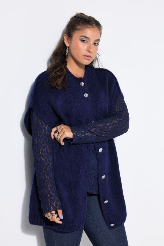 Knit Cap Sleeve Cardigan