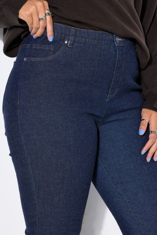 High Waist Wide Mom Jeans