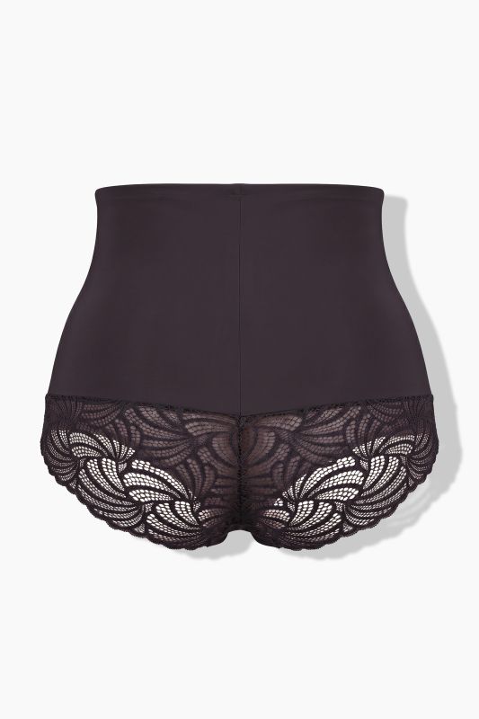 Lace Bottom High Waist Body Shaping Panty