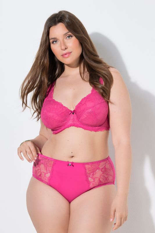 Floral Lace Midi Brief