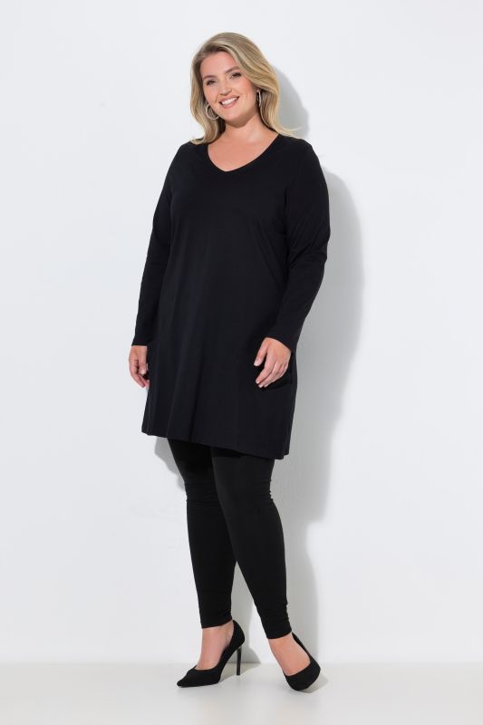 Empire A-Line Knit Pocket Tunic
