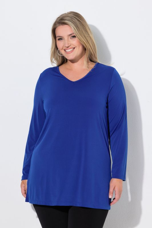 Matte Jersey Empire A-Line Tunic