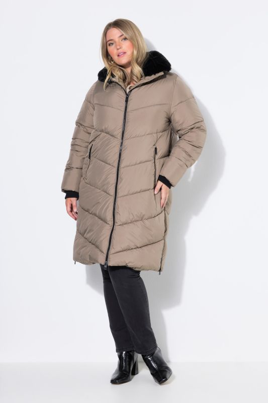 Chevron Quilted HYPRAR Waterproof Coat