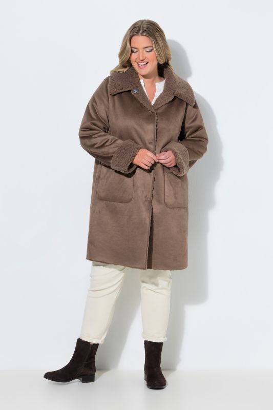 Reversible Teddy Fleece Coat