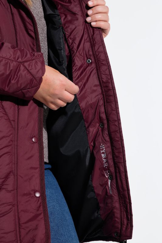 Geometric Quilted Longline Jacket