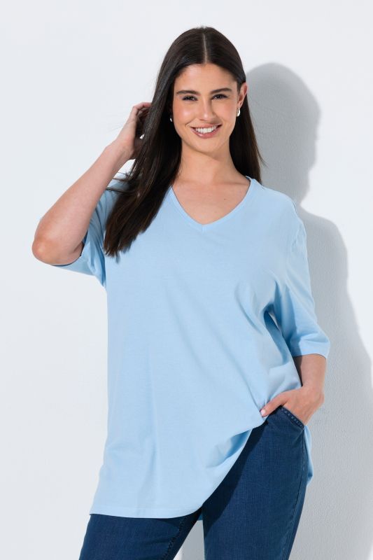 2 Pack Cotton V-Neck Tees
