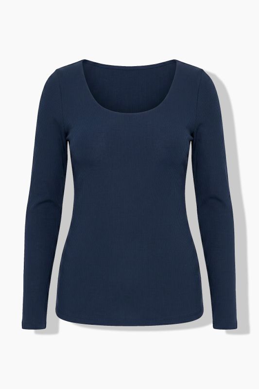 Long Sleeve Built-In Bra Tee