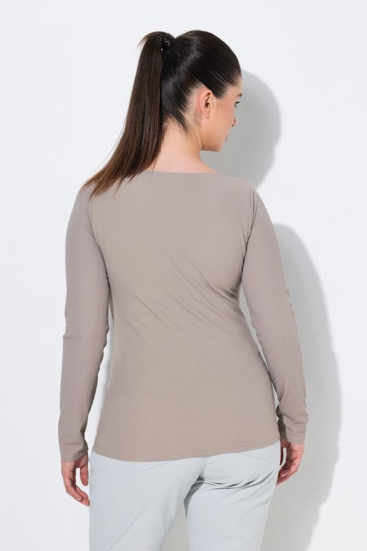 Long Sleeve Built-In Bra Tee