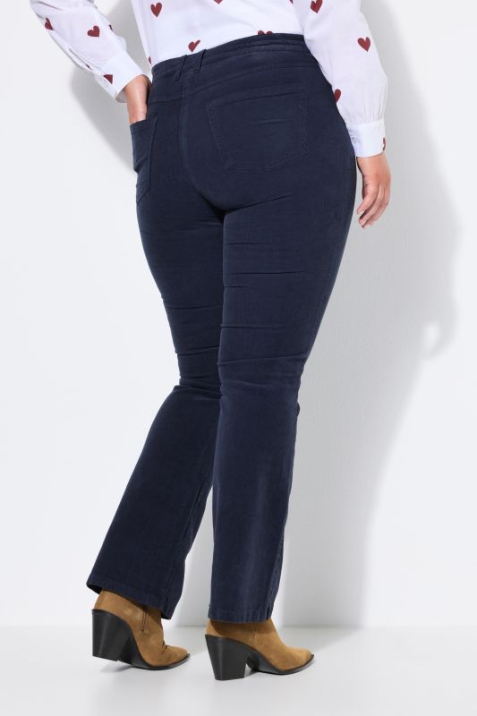 Stretch Fit Bootcut Corduroy Pants