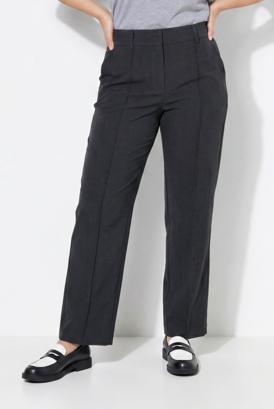 Front Pleat Stretch Fit Pants