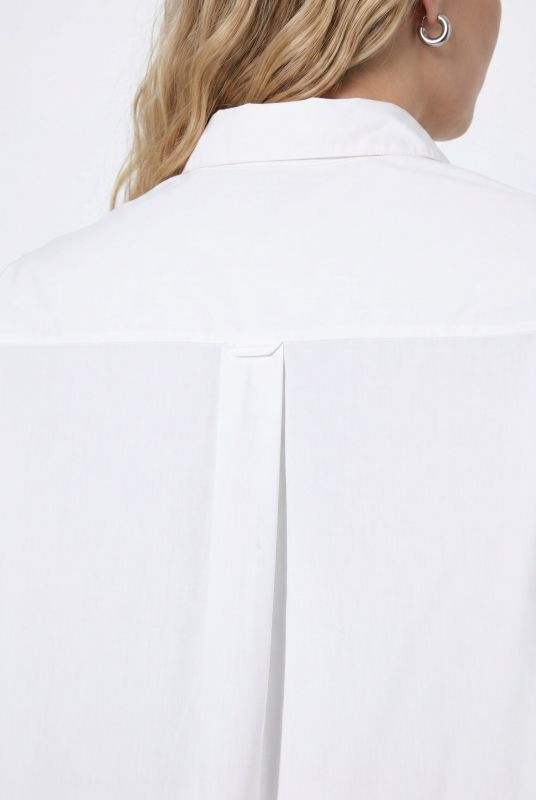 Long Sleeve Button-Down Blouse